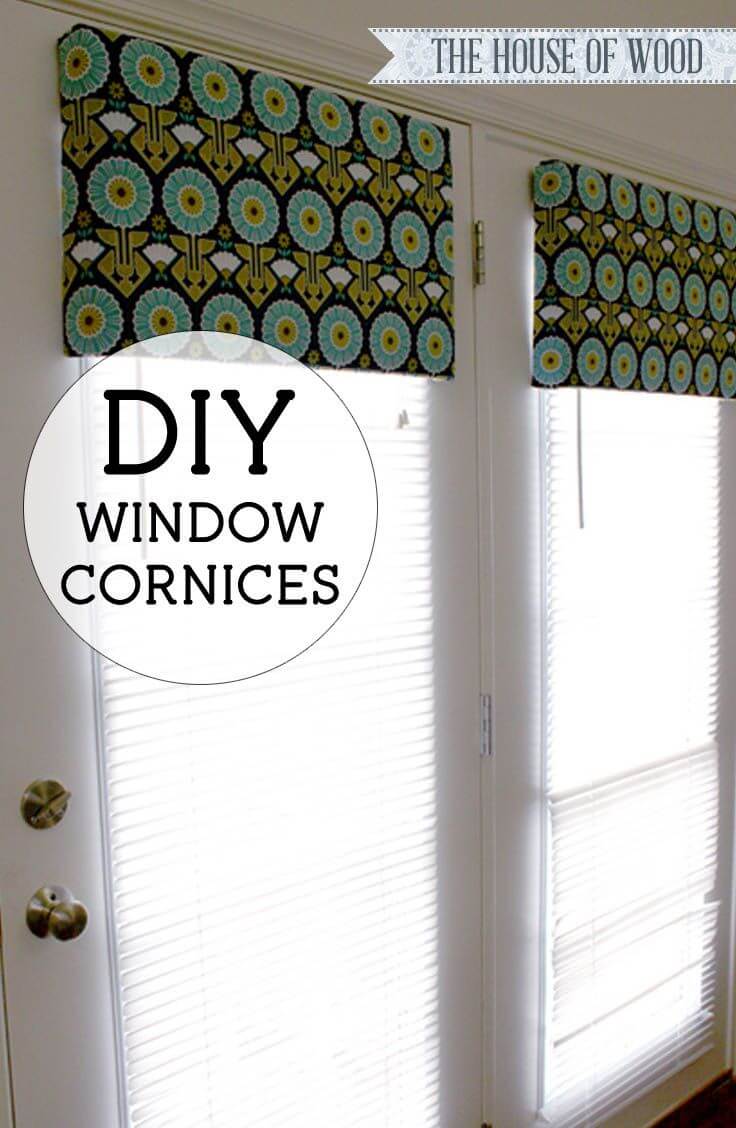 Customize Cornices with Your Chosen Fabric