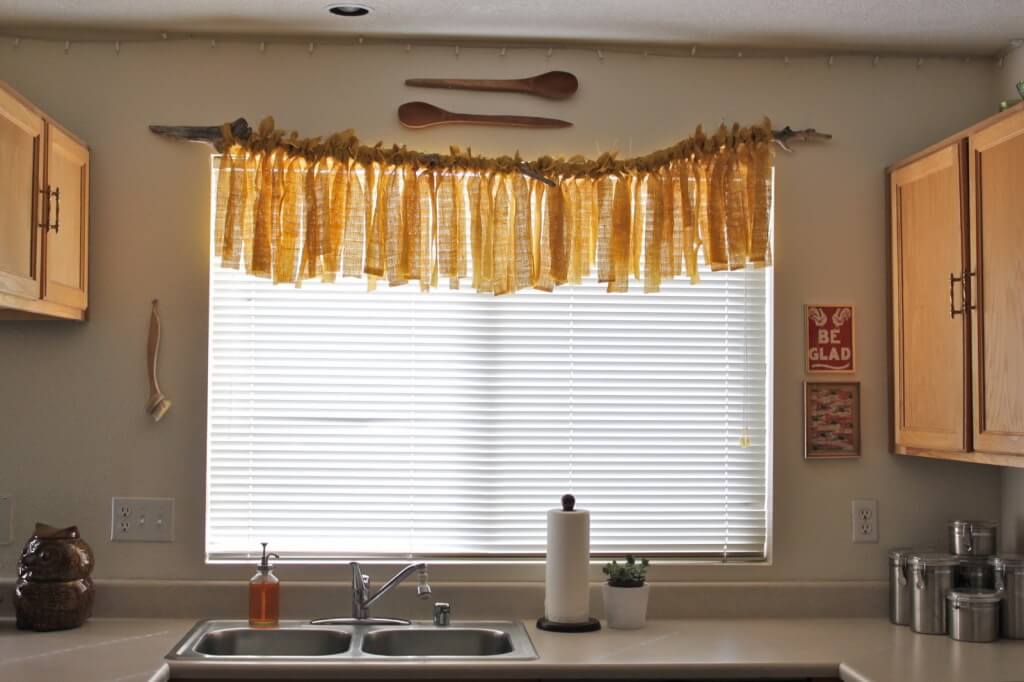 diy up valance tie Treatment Ideas 2020 and DIY Desings Best Window 35  for