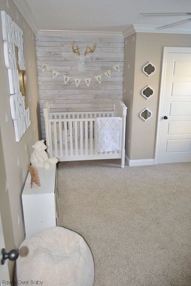 rustic nursery decor girl