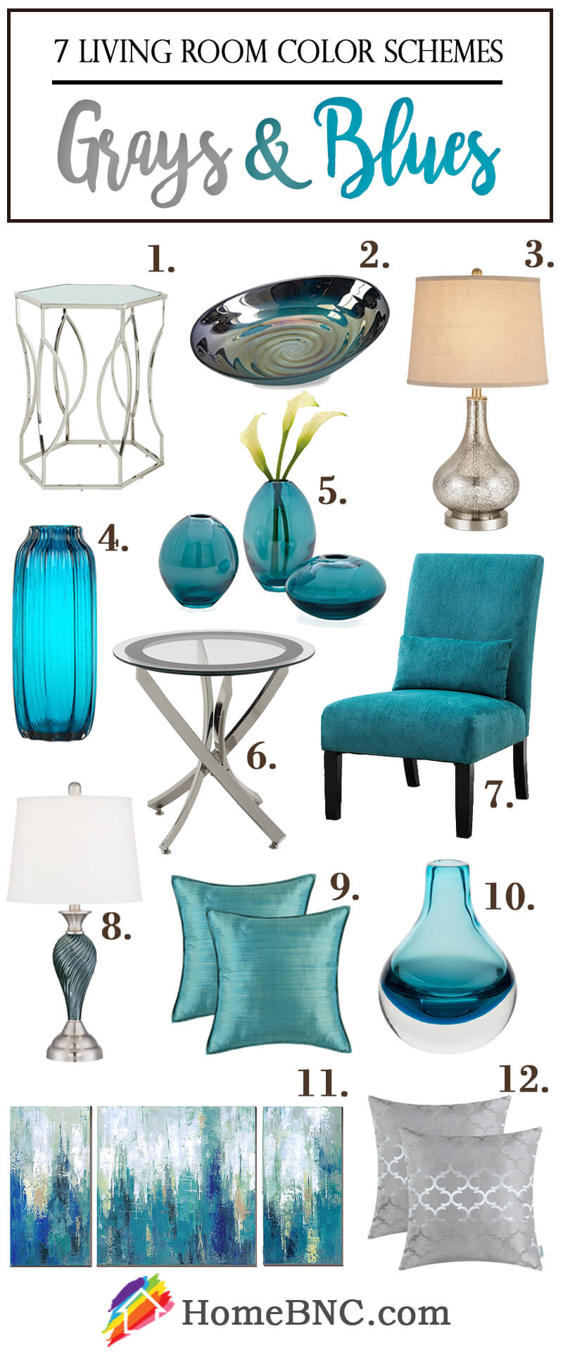 Living Room Color Scheme Items