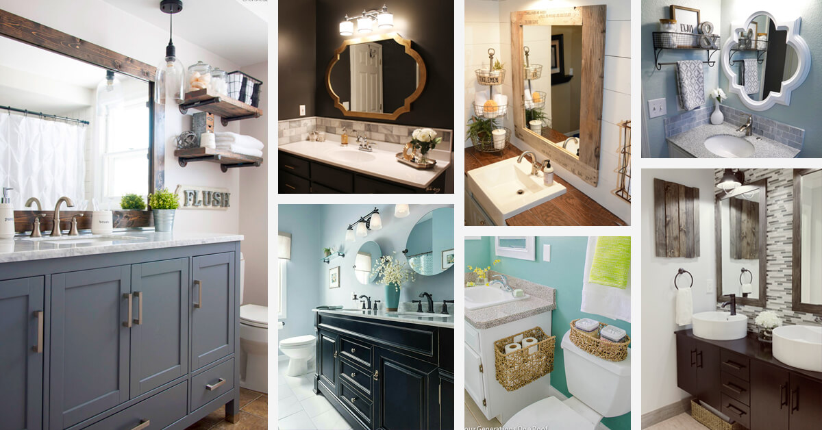 28 Best Budget Friendly Bathroom Makeover Ideas and Designs for 2020