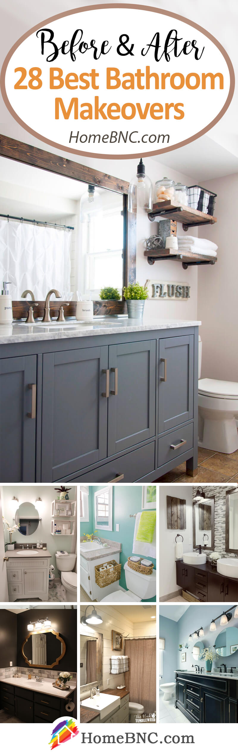 Budget Friendly Bathroom Makeover Decor Ideas