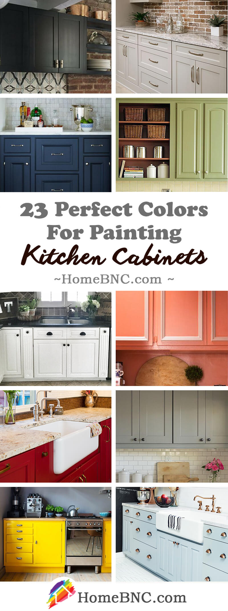 23 Best Kitchen Cabinets Painting Color Ideas And Designs For 2019