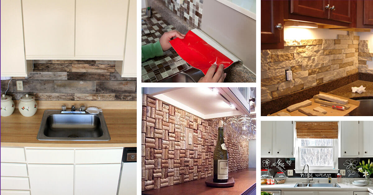 25 Best Diy Kitchen Backsplash Ideas