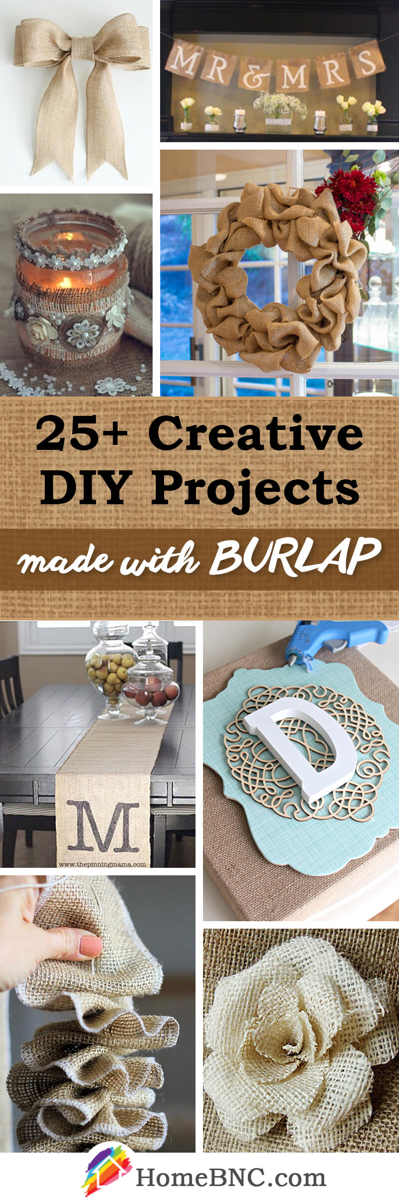 25+ Best DIY Burlap Decoration Ideas and Designs for 2023