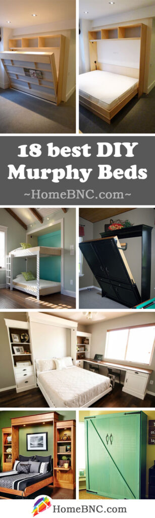 18 Best DIY Murphy Bed Ideas And Designs For 2023   Diy Murphy Bed Ideas Pinterest Share Homebnc 307x1024 