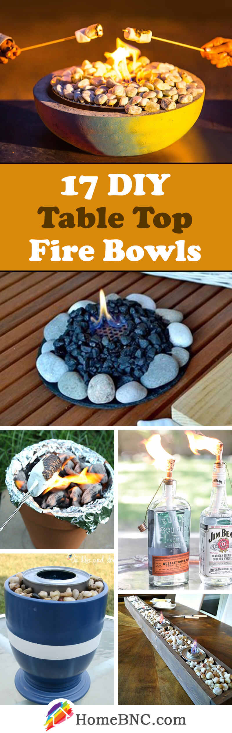 17 Best DIY Table Top Fire Bowls (Ideas and Designs) for 2021