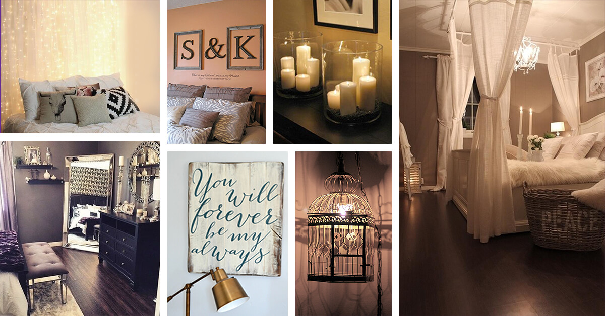 50 Best Romantic Bedroom Decor Ideas And Designs For 2021 - Romantic Room Decorating Ideas