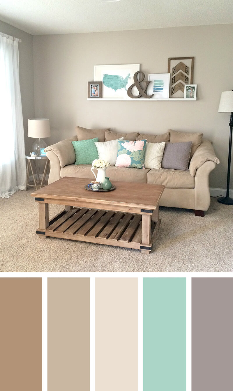 37+ Best Color Combinations For Living Rooms Pics