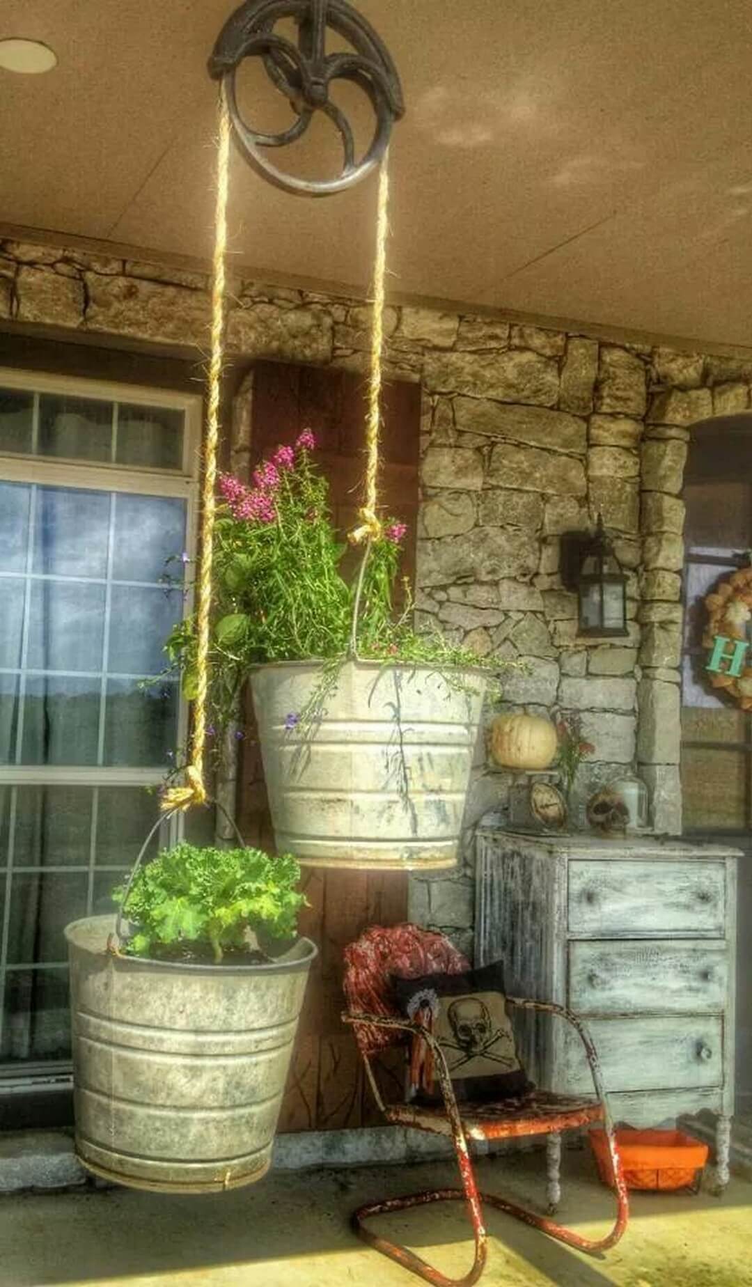 Galvanized tub planter ideas information