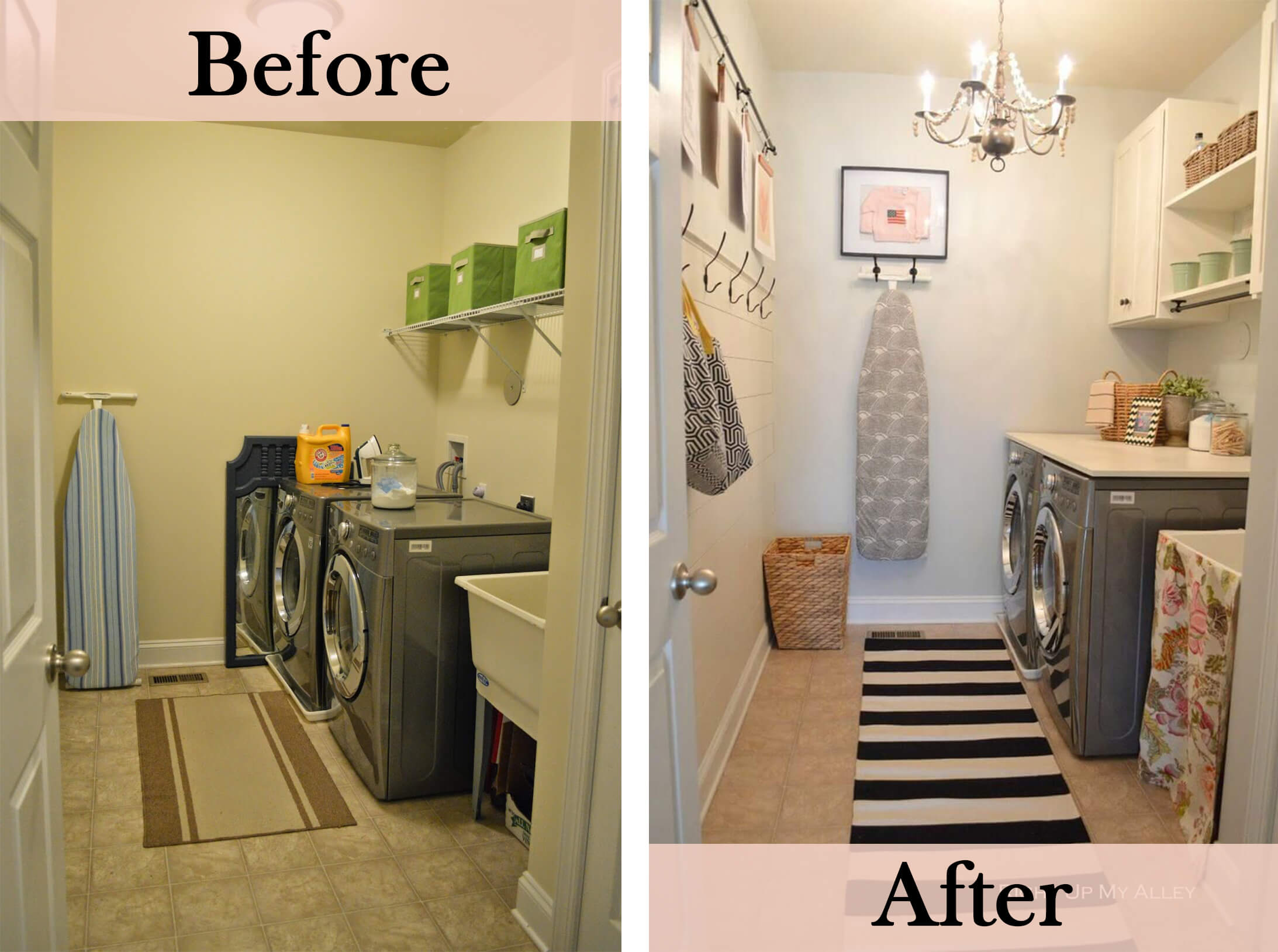 cheap cabinets for laundry room I absolutely adore the countertop ...