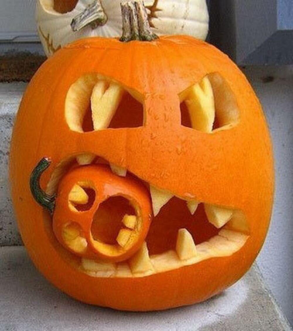 39 Fresh Pumpkin Carving Ideas That Won't Leave You Indifferent - DigsDigs