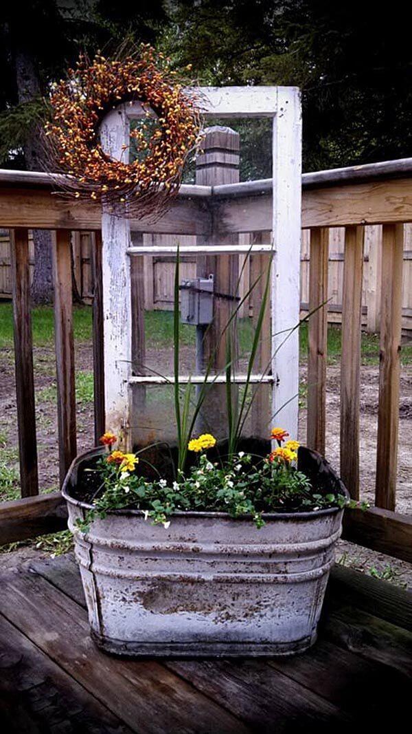 galvanized tub garden ideas