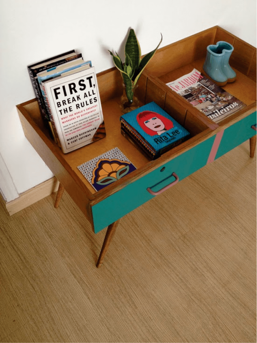 Kitschy Coffee Table for Two