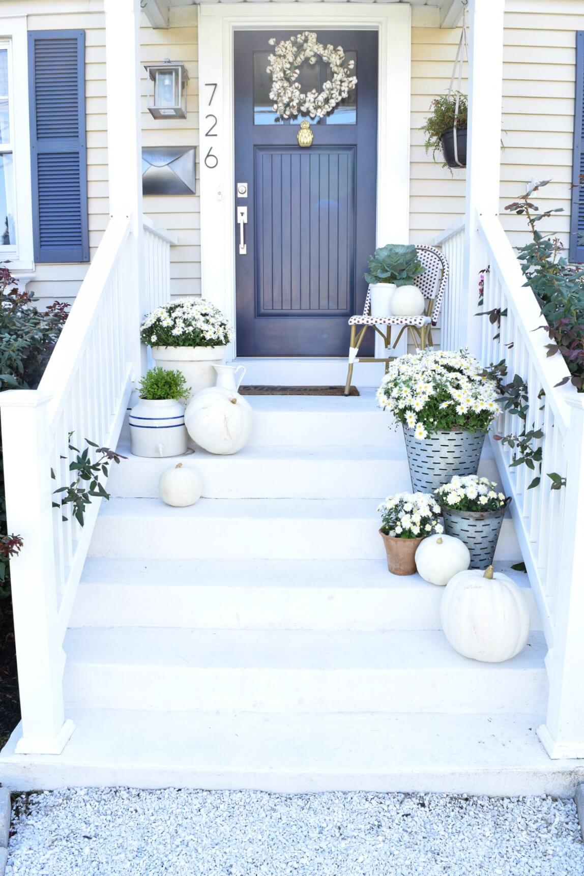 fall decor ideas for front door