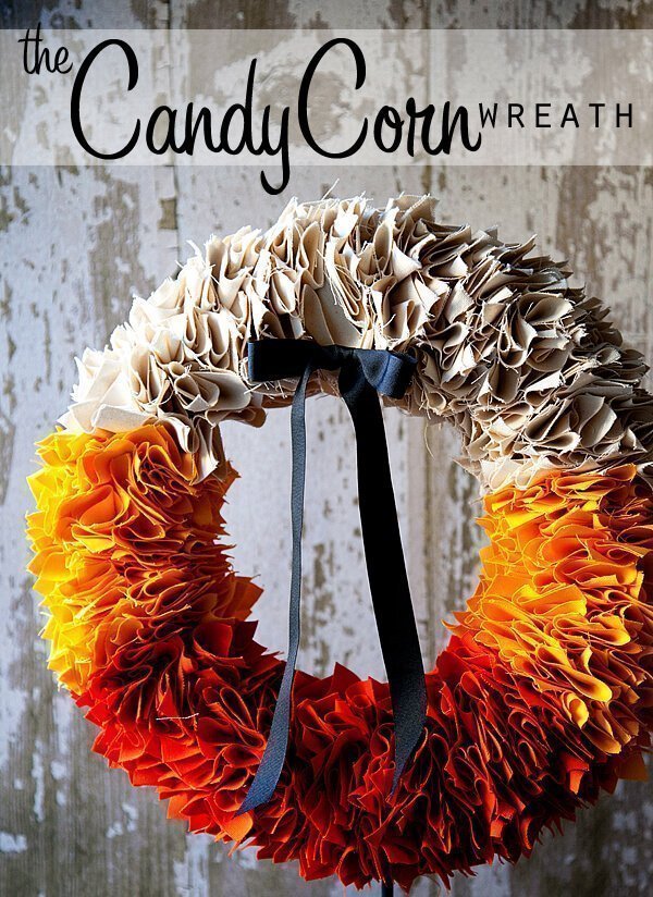 Candy Corn Colored Ruffles