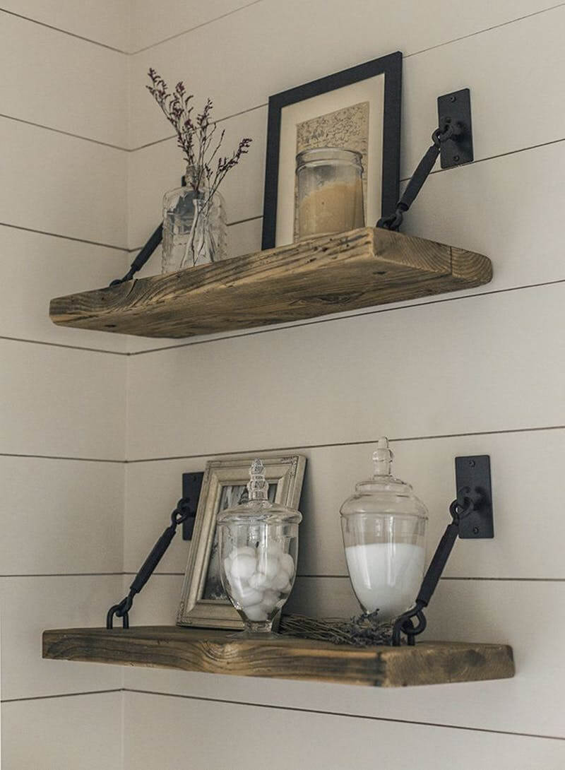 Country Stables-Style Decorative Shelves