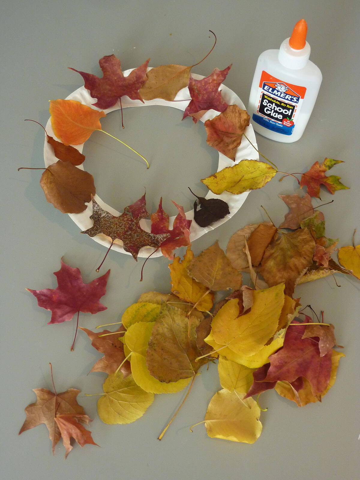 Leaf Art Craft For Toddlers