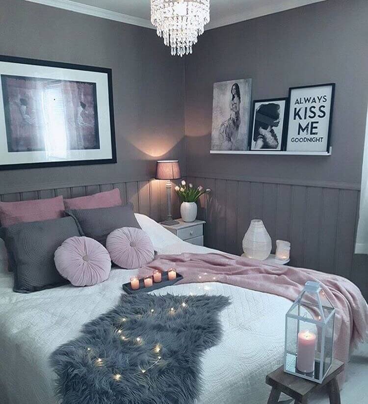 Grey Bedroom Wallpaper