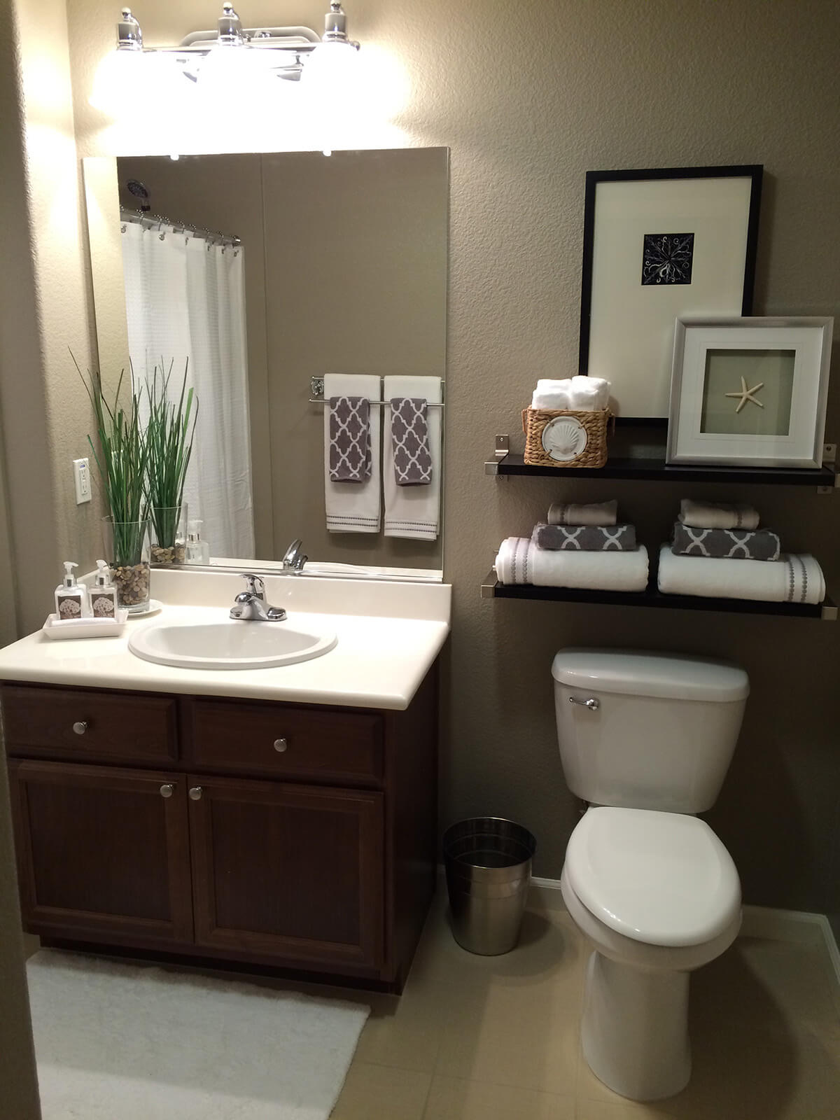 over toilet bathroom shelving