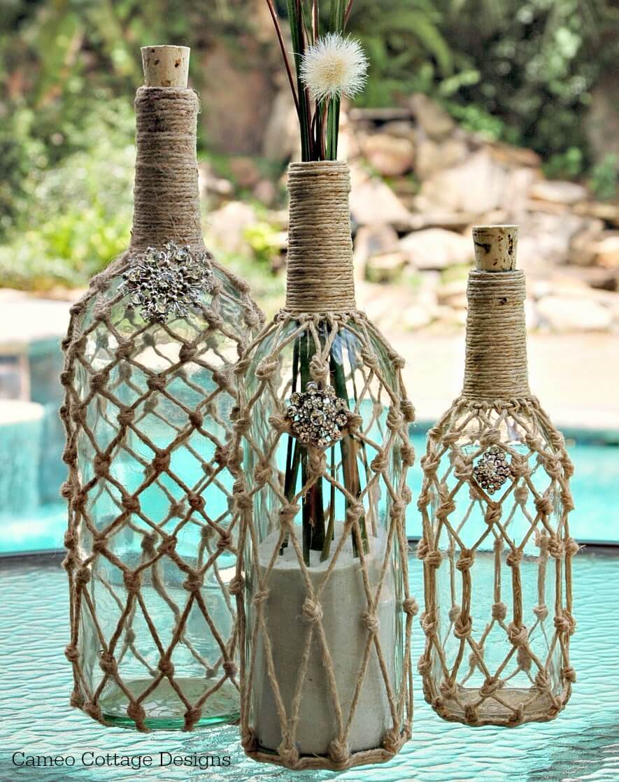 Featured image of post Diy Glass Bottle Decoration Ideas - Check out our diy glass bottle selection for the very best in unique or custom, handmade pieces from our water bottles shops.