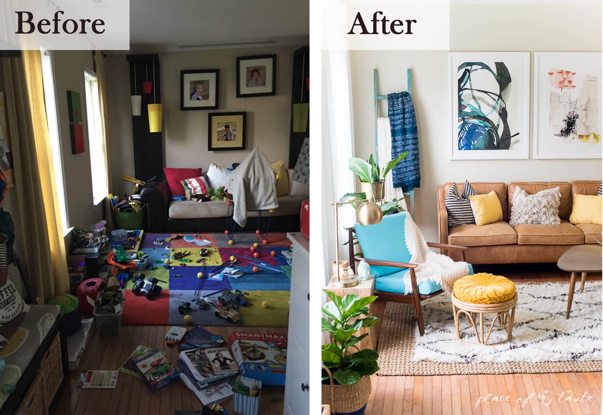 House And Home Living Room Makeover