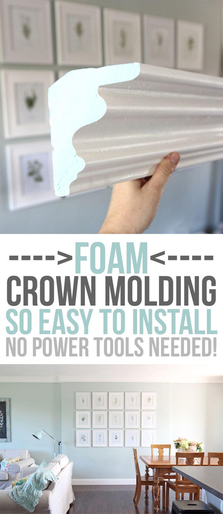 Add Substantial Molding without Power Tools