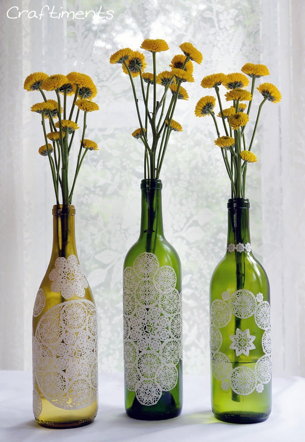 Easy Wine Bottle Vases for Your Favorite Flowers