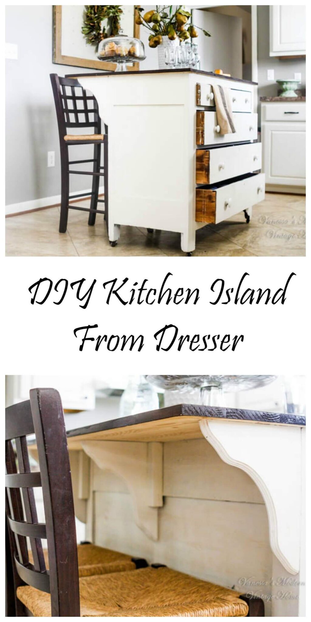 21 Diy Kitchen Island Ideas Homebnc 1024x2048 