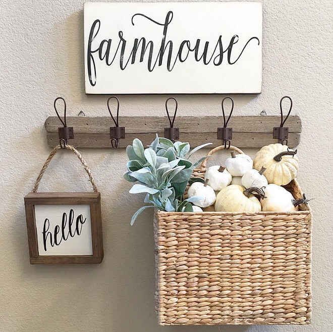 A Basket of Pumpkins in Any Color Means Fall is Here