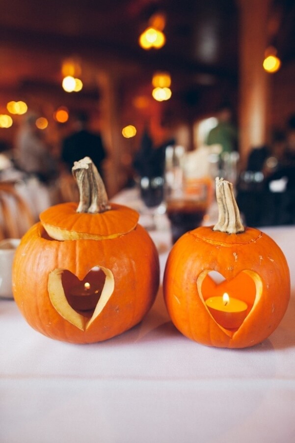 A Pumpkin and a Candle