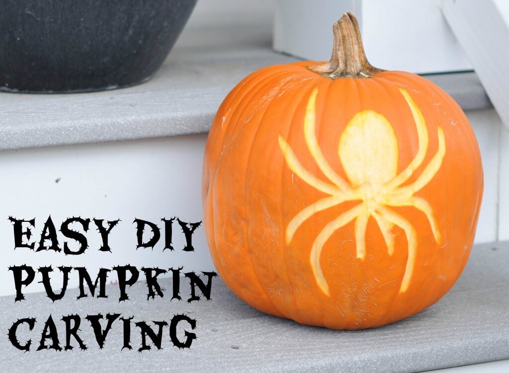 Spider Pumpkin Carving Ideas