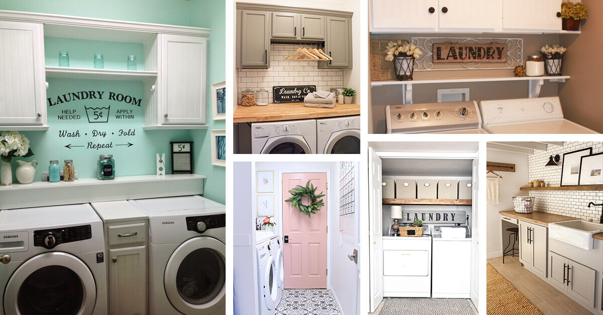 23 Best Budget Friendly Laundry Room Makeover Ideas and Designs for 2024