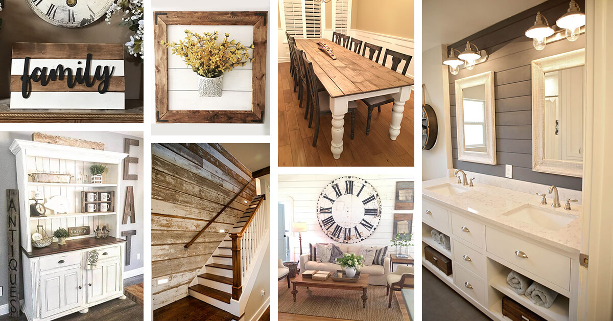 Featured image for “27 Rustic Shiplap Decor Ideas to Add a Farmhouse Style to your Home”