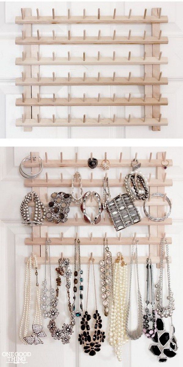 Ring, Bracelet and Necklace Wall Tree