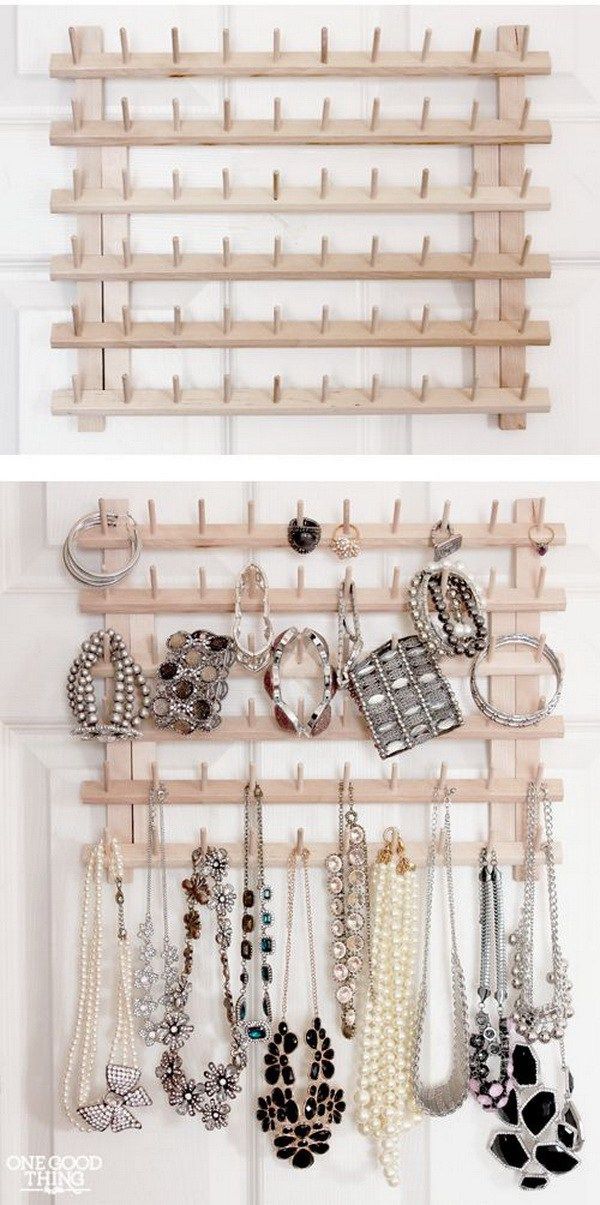 Simple Jewelry Organization - Sugar Bee Crafts