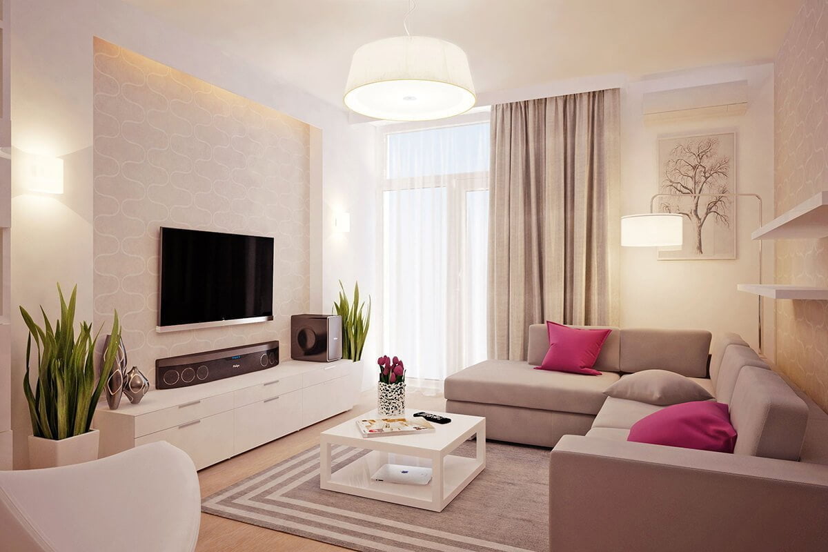 beige living room feminine contemporary twist 2021 homebnc