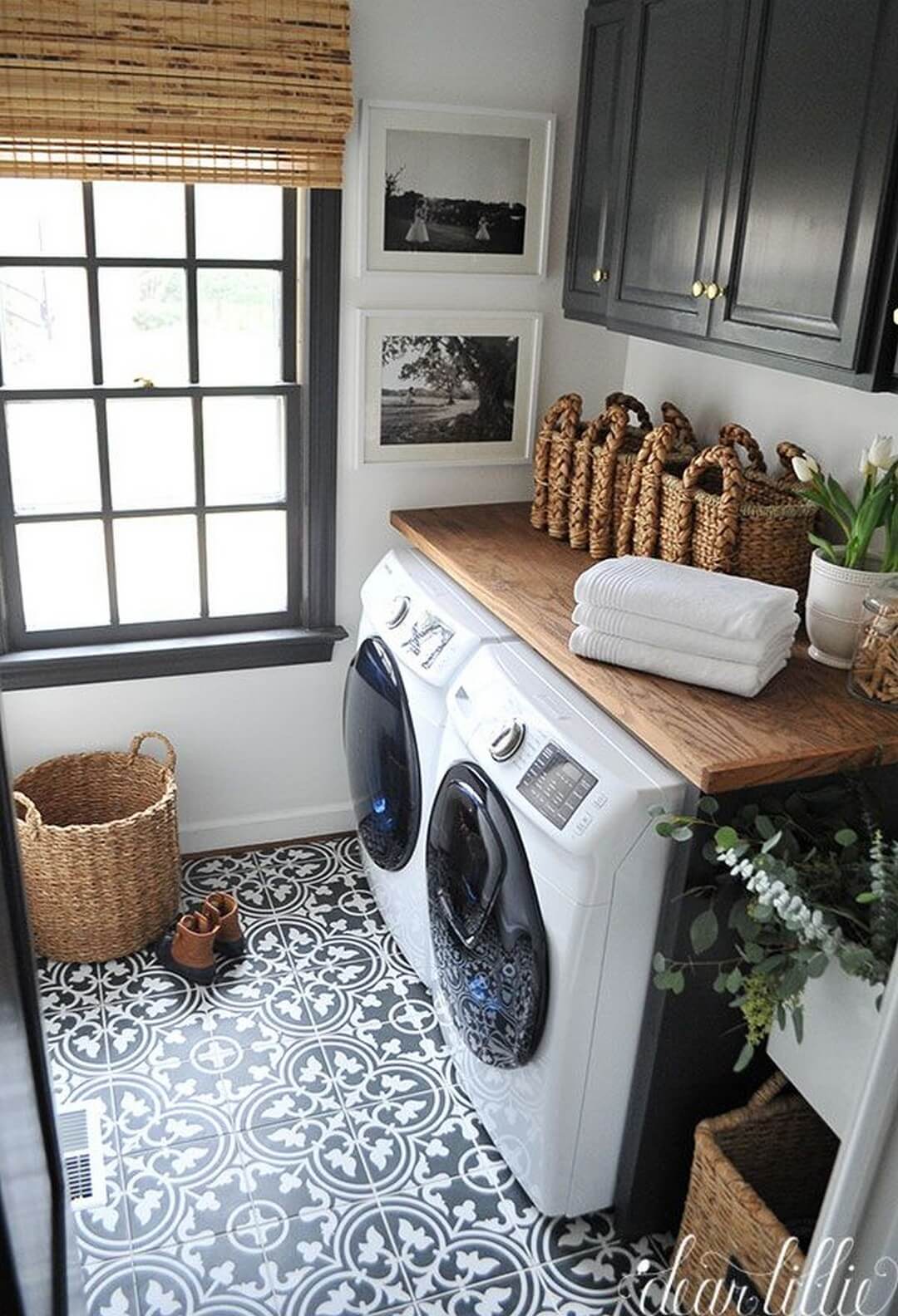 Laundry Room Decorating Ideas On A Budget - Small Laundry Room Ideas ...