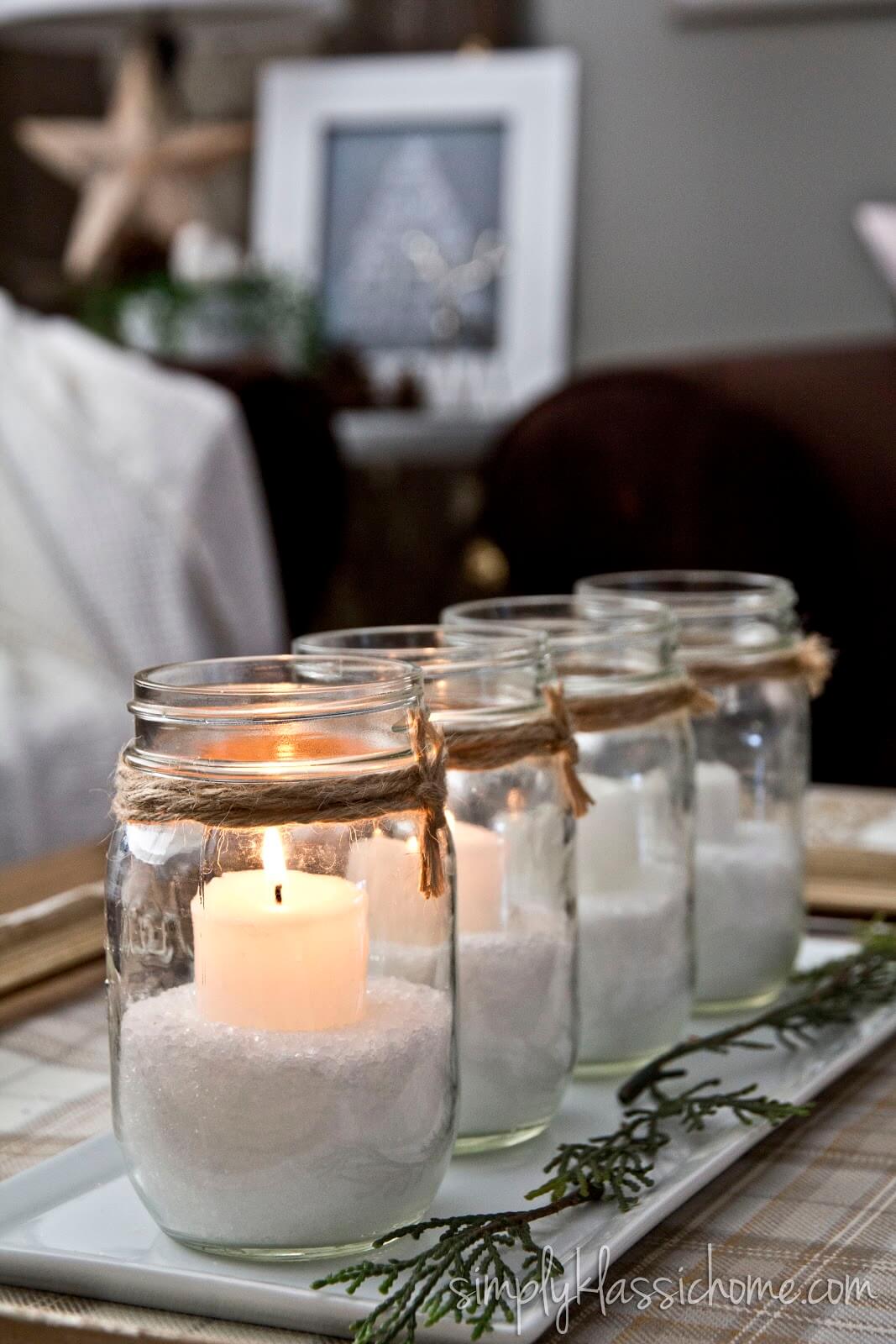 Decorating with Candle Ideas for Mason Jars