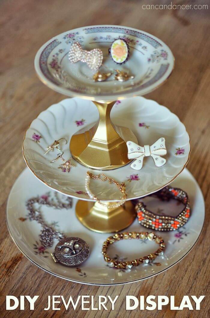 Traditional Tiered Tray Jewelry Organizer