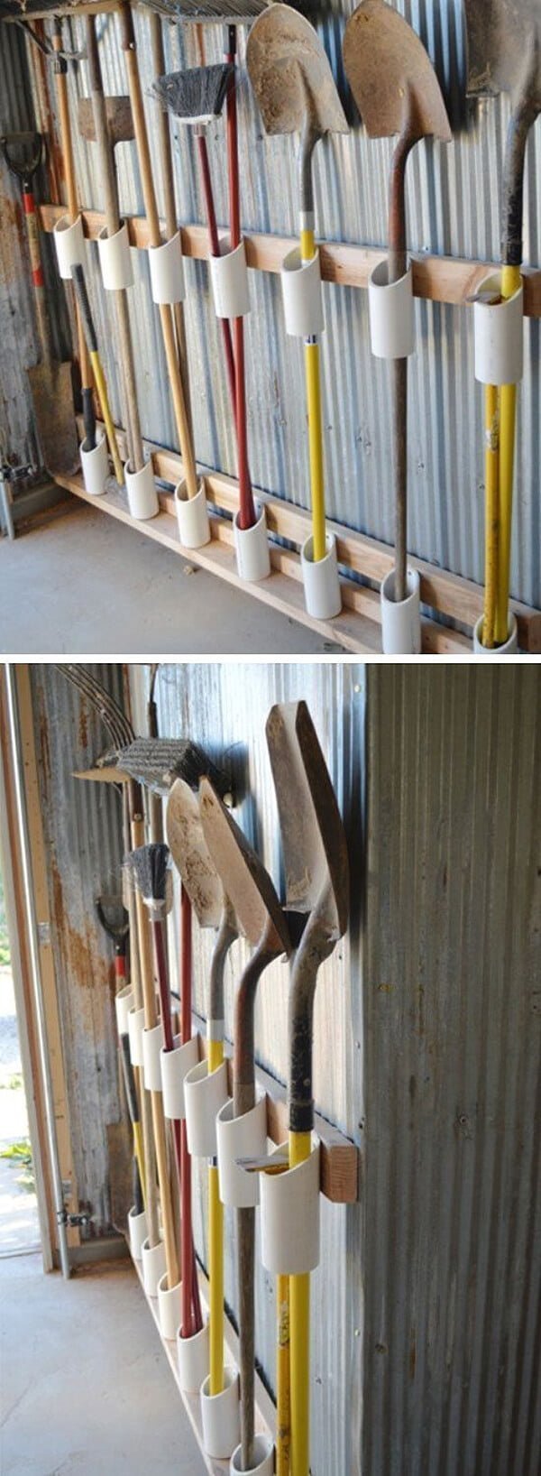 Tidy Garden Tools Garage Organizer