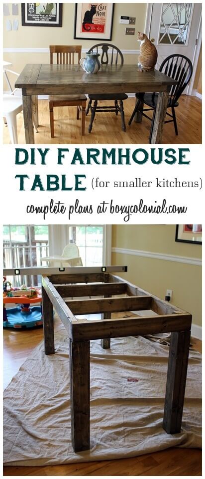 Make Farmhouse Fit in Your Small Kitchen