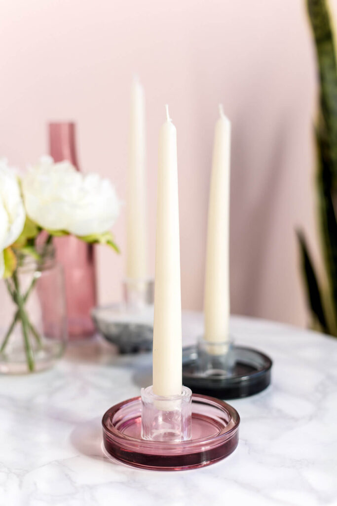 DIY candle holder kits for ambient home lighting