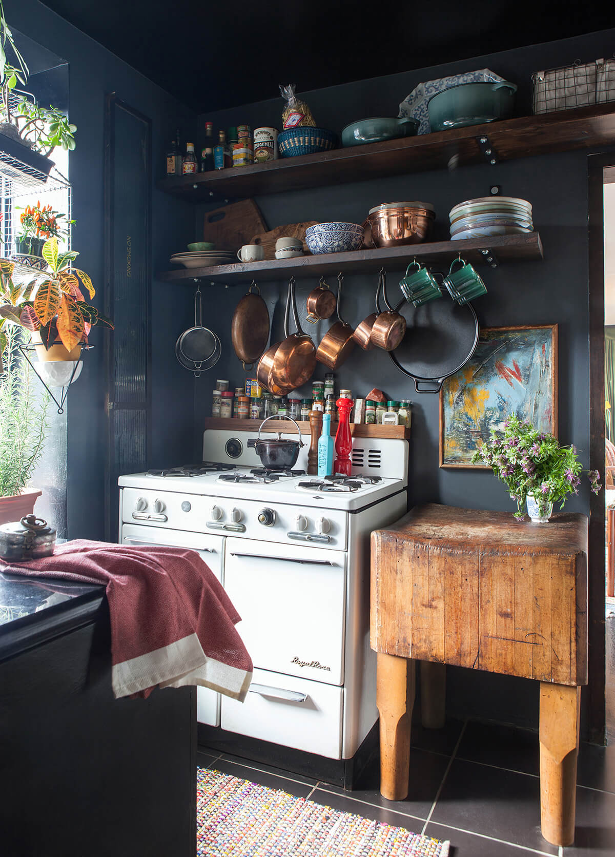 Beautiful Chaos Blue Cottage Kitchen
