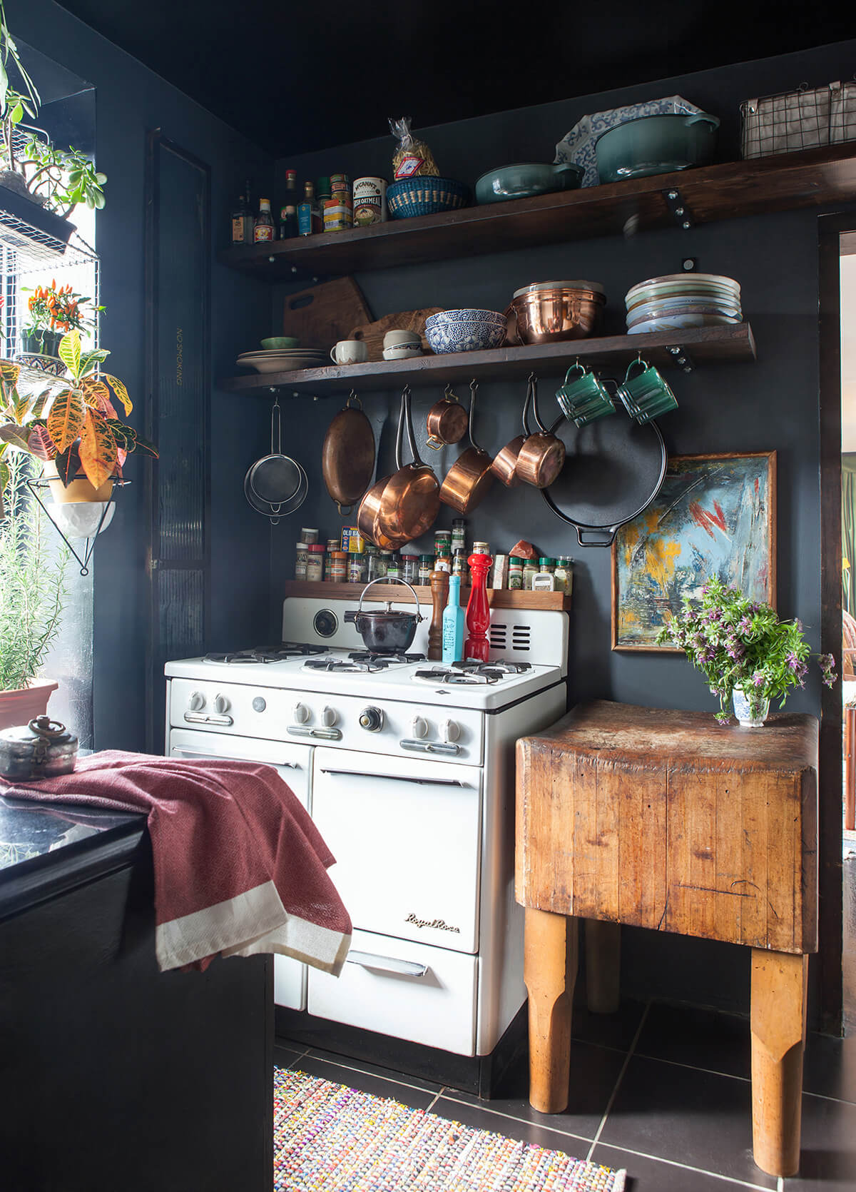 Eclectic Rustic Kitchen