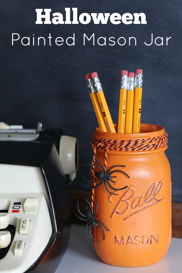 30 Best Diy Mason Jar Halloween Crafts Ideas And Designs For 2020