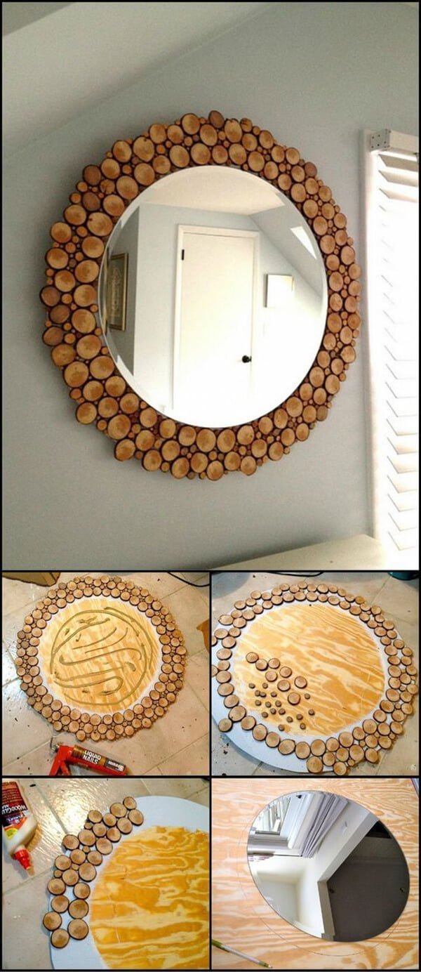 Diy Bathroom Mirror Ideas / How Wonderful are These DIY Bathroom Mirror Ideas! / And yet frameless mirrors are what most builders install in just about every bathroom.