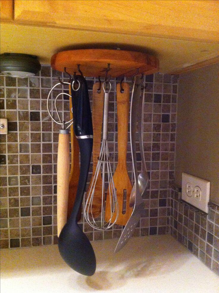 Hanging Kitchen Utensil Hooks