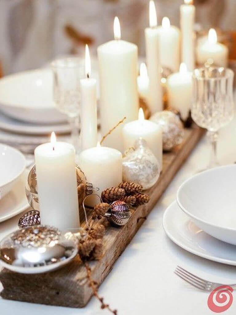 candle arrangements for table