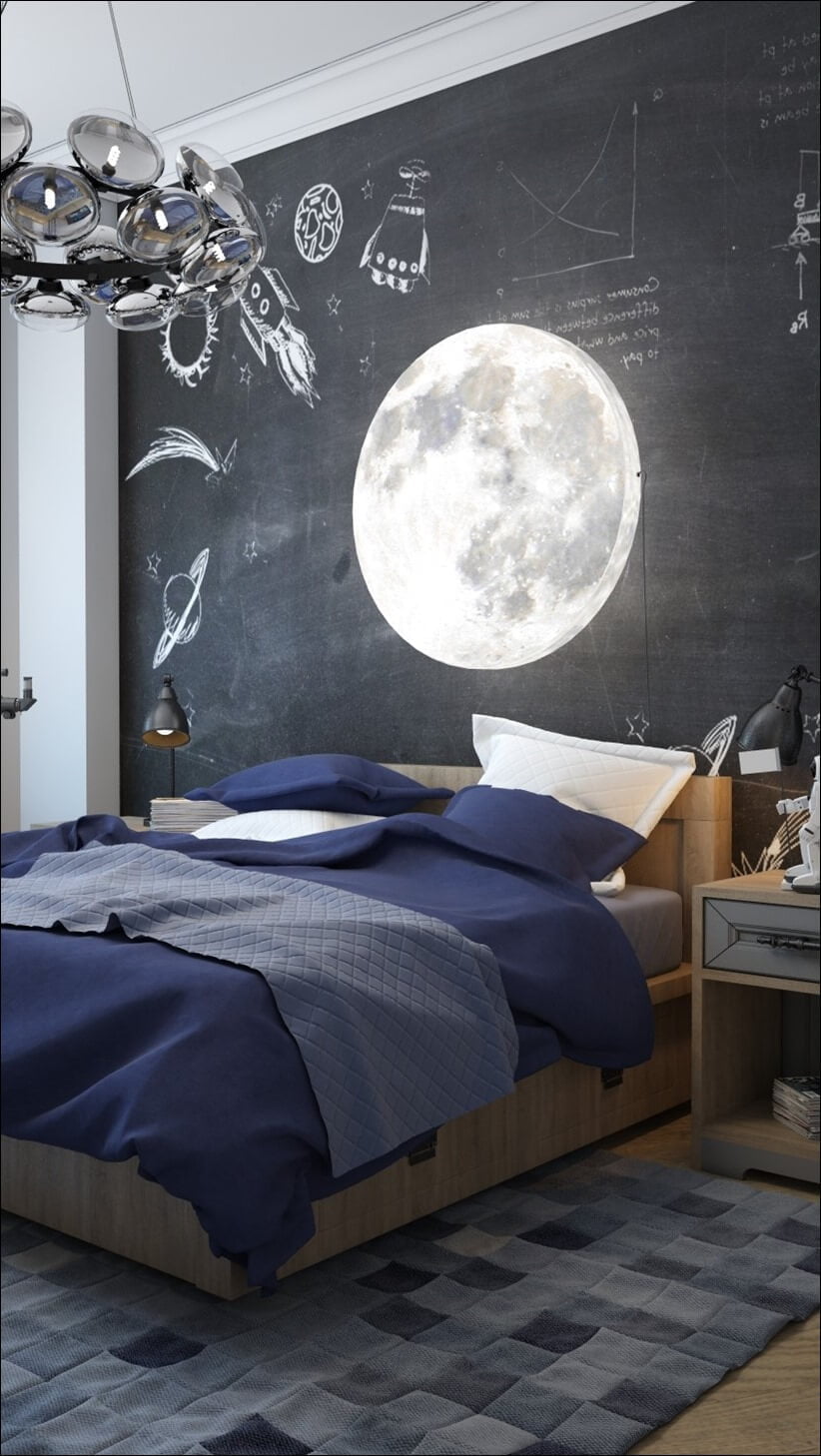 boy space bedroom themes